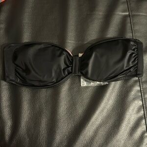 Brand New PINK Black Bikini with straps included! Size:Small Tags attached